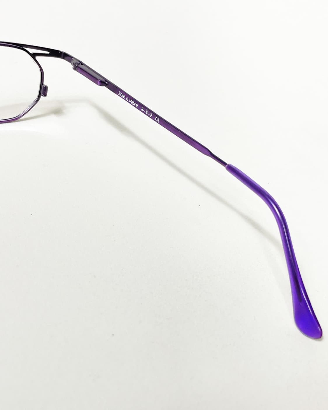 90s 프랑스제 Sole e Mare 스퀘어 안경 상품이미지6