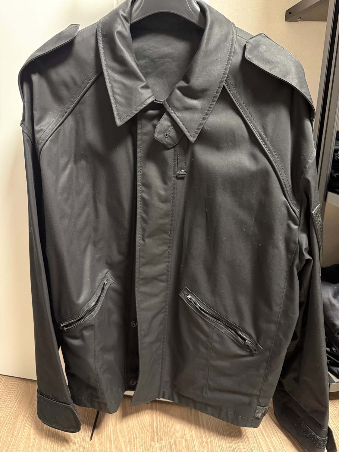 준지 견장 블루종 상품이미지2