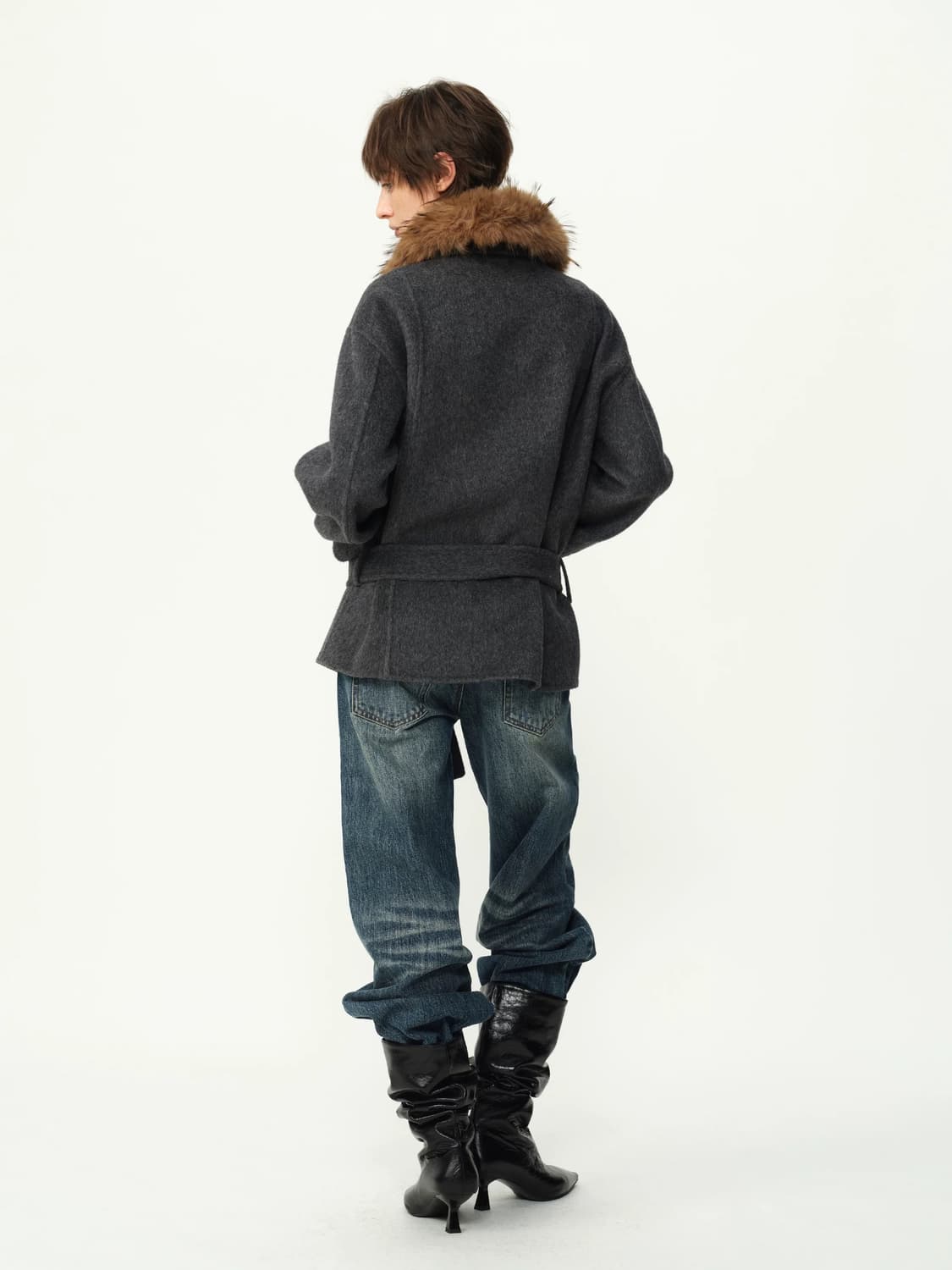 EVISTUB 울 코트 상품이미지3