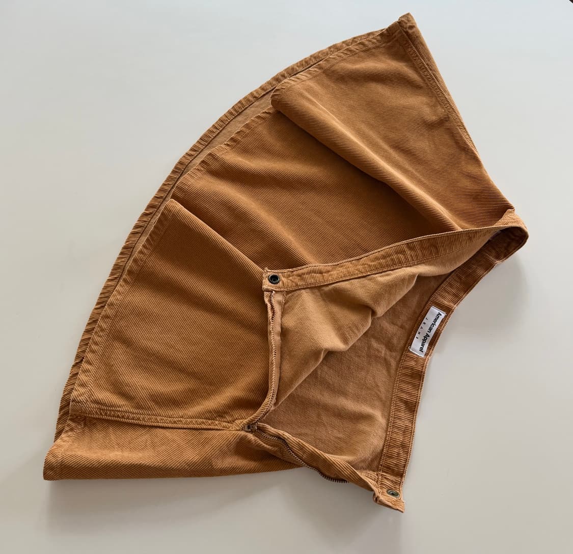 아메리칸어페럴 코듀로이 스커트 (made in U.S.A.) 상품이미지1