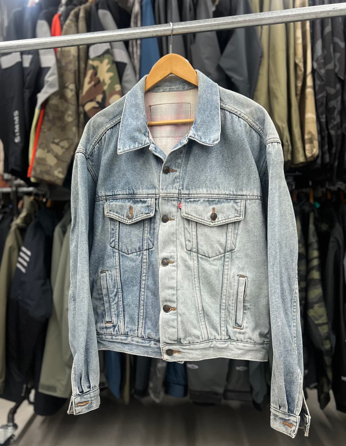 80-90's빈티지 리바이스(Levi's) 70506 데님 트러커 자켓 상품이미지1