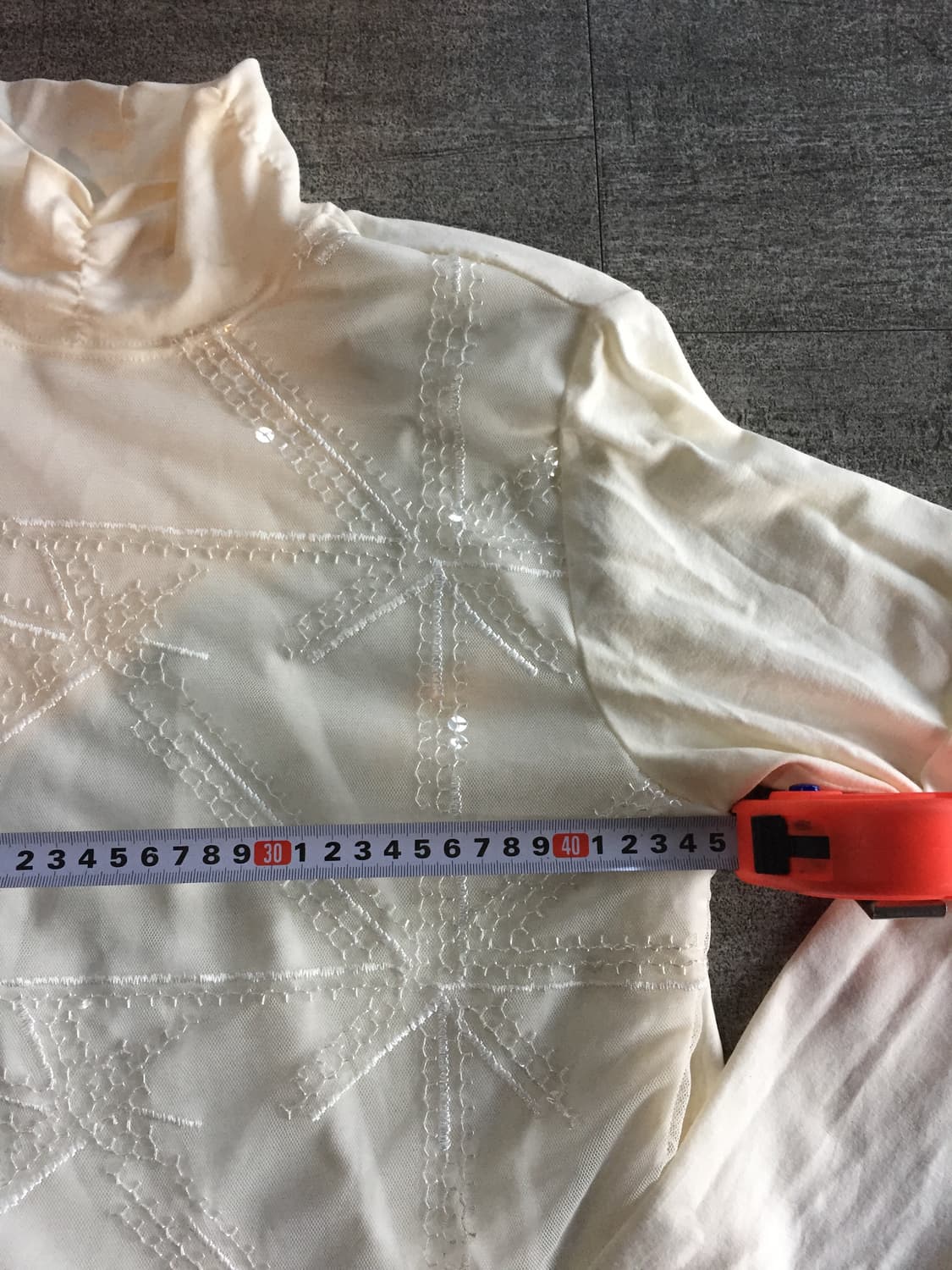 일본 Livornolivre 달천깔페어리 공주풍 글리터 레이어드폴라티셔츠 상품이미지3