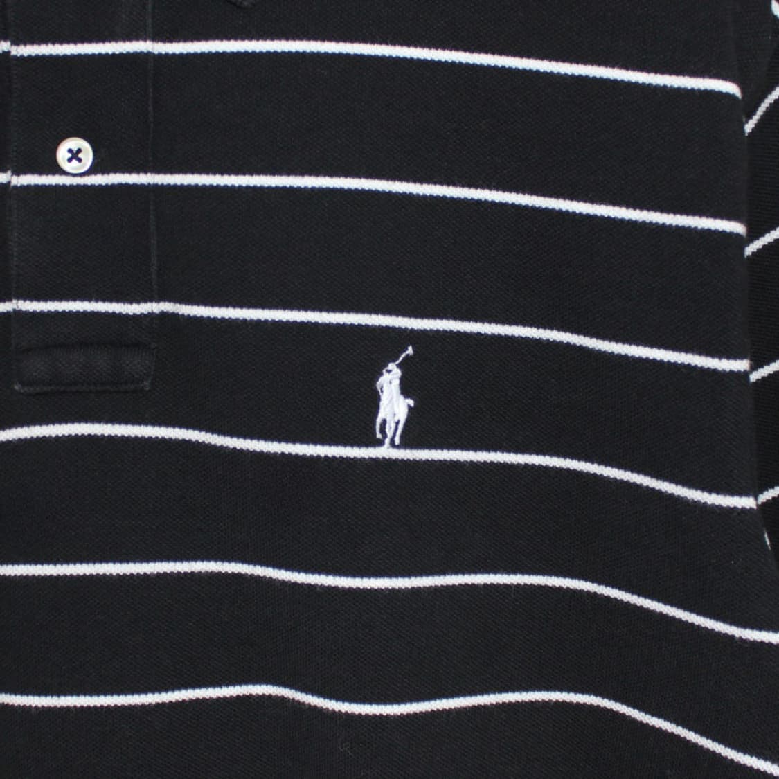 Polo 폴로 랄프로렌 스트라이프 화이트 포니 PK 반팔 상품이미지2