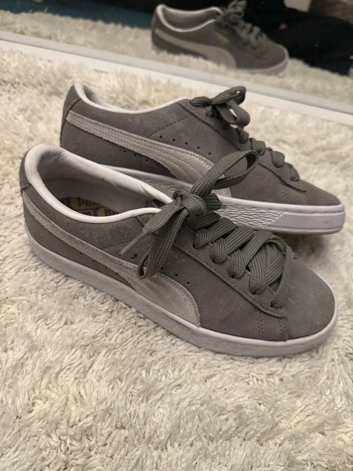 퓨마 스웨이드 그레이 230  상품이미지1