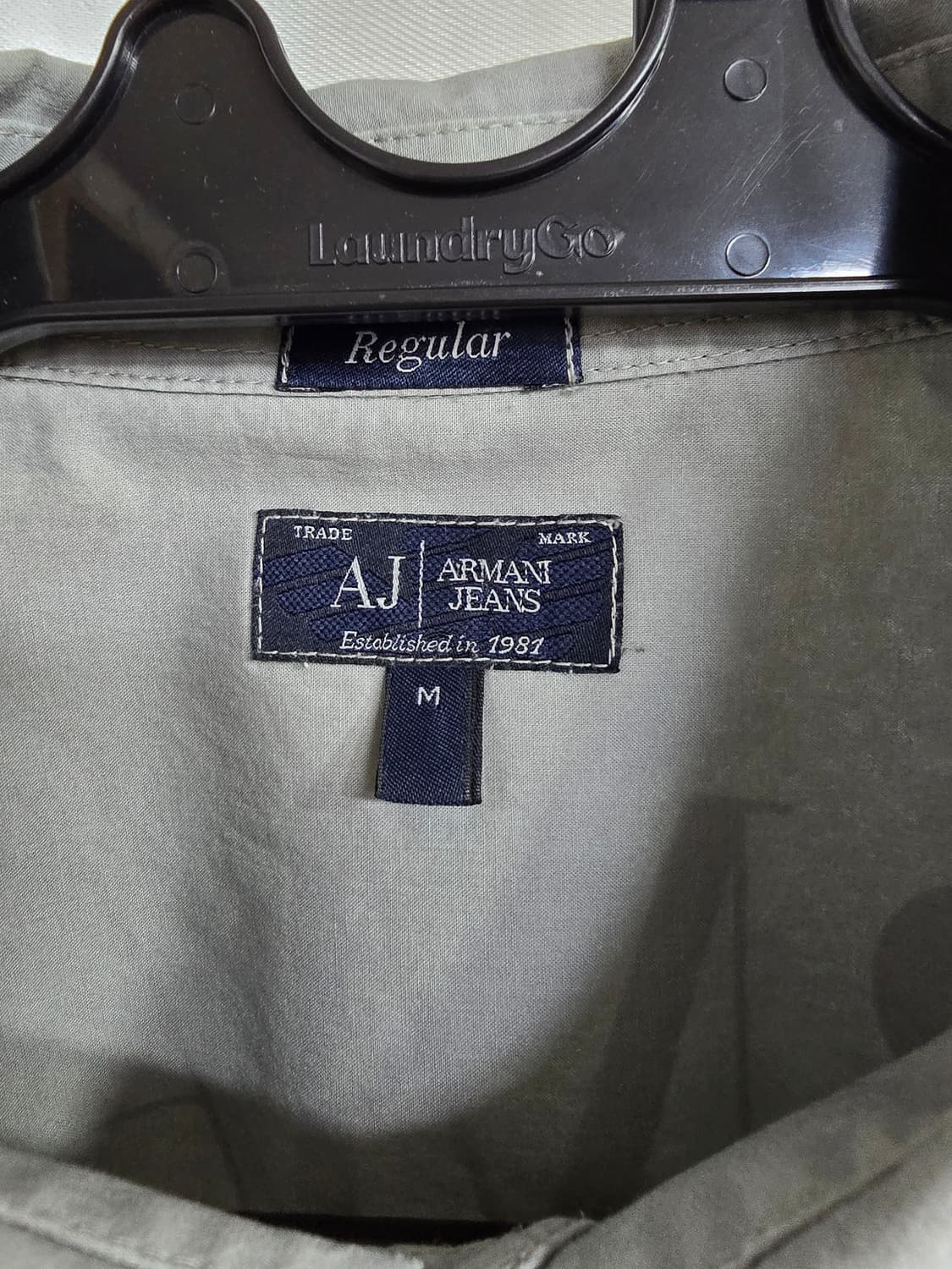 아르마니 익스체인지 남성 셔츠 그레이 (1978) 상품이미지3