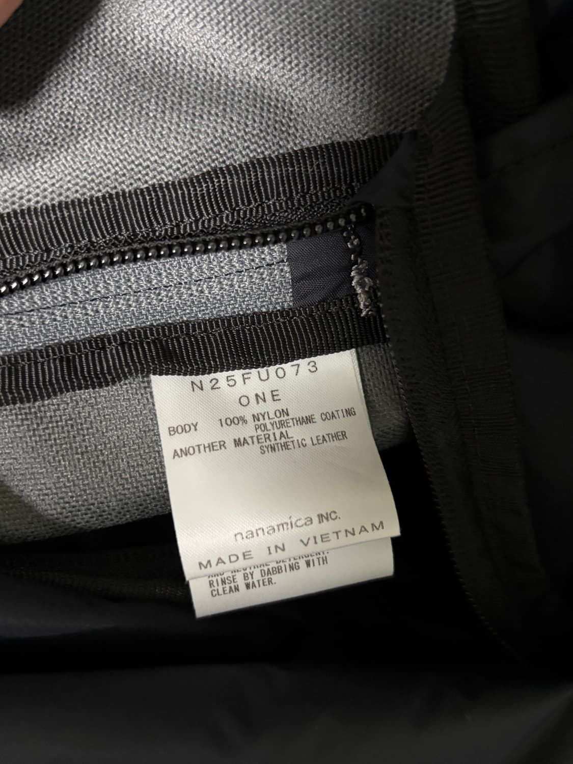 노스페이스 퍼플라벨 코듀라 나일론 필드 데이팩 그레이 상품이미지7