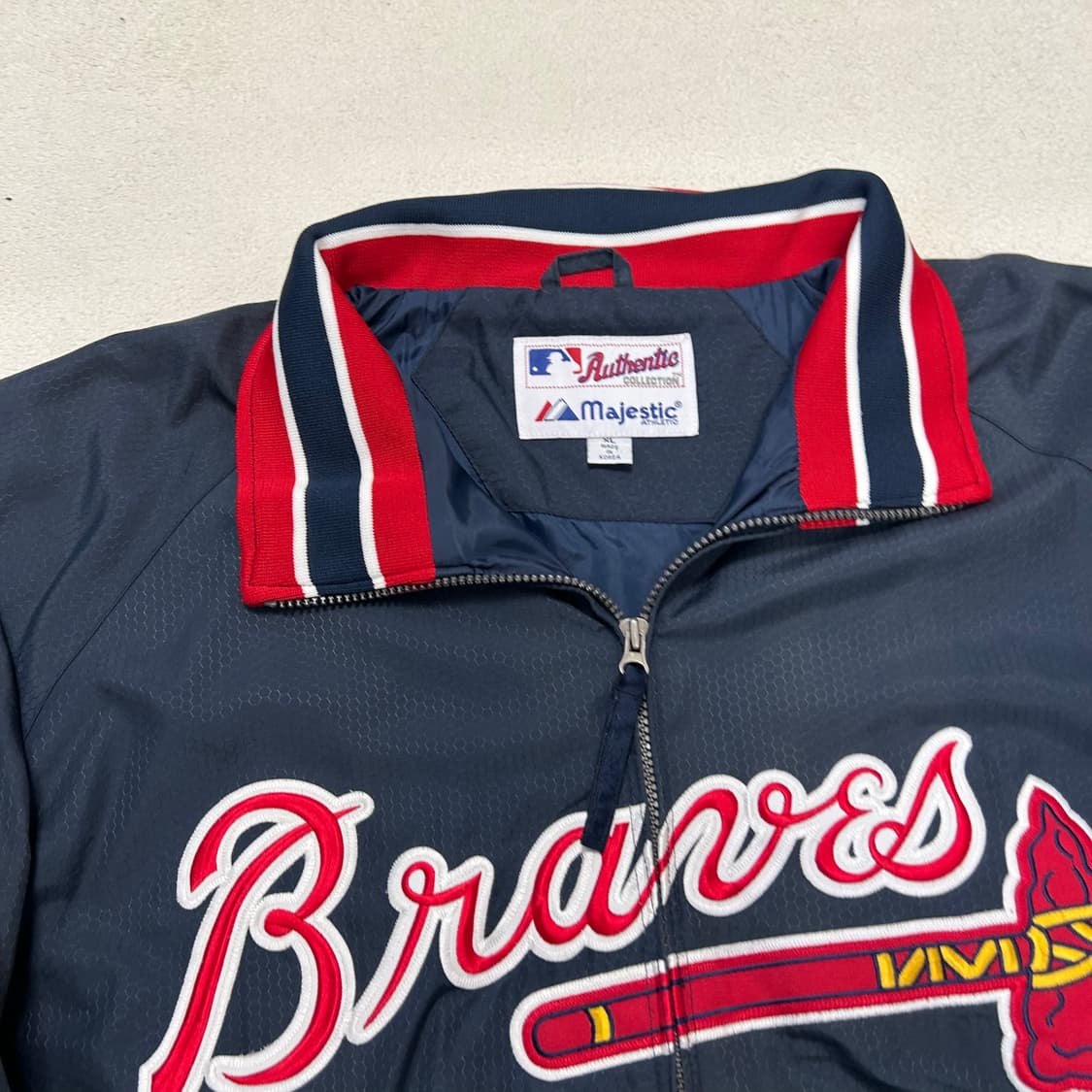 Majestic Braves Varsity Jacket  상품이미지5