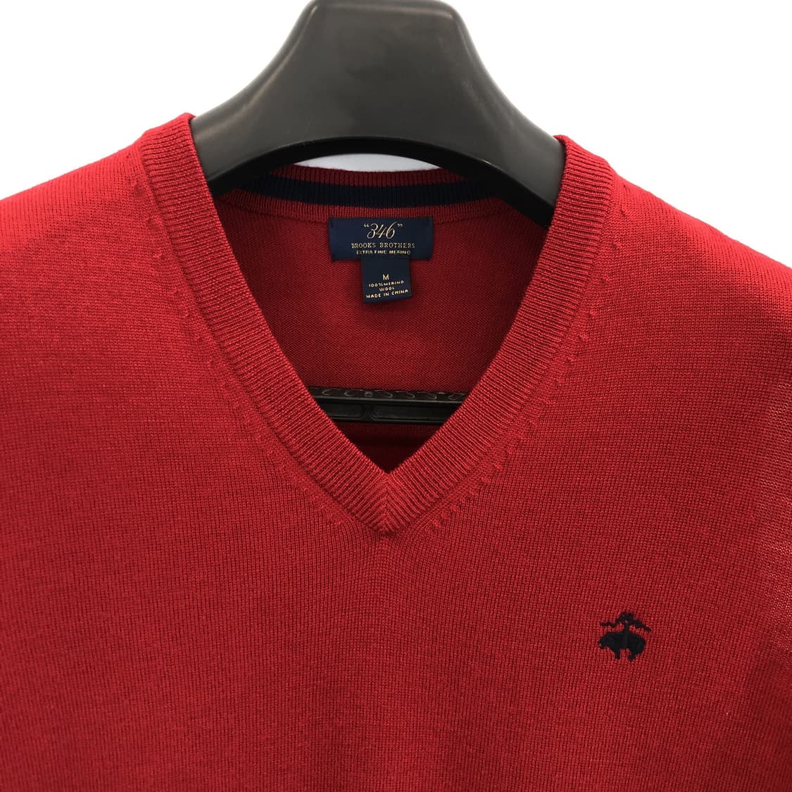 브룩스브라더스 메리노울 100% 니트베스트 M  상품이미지2