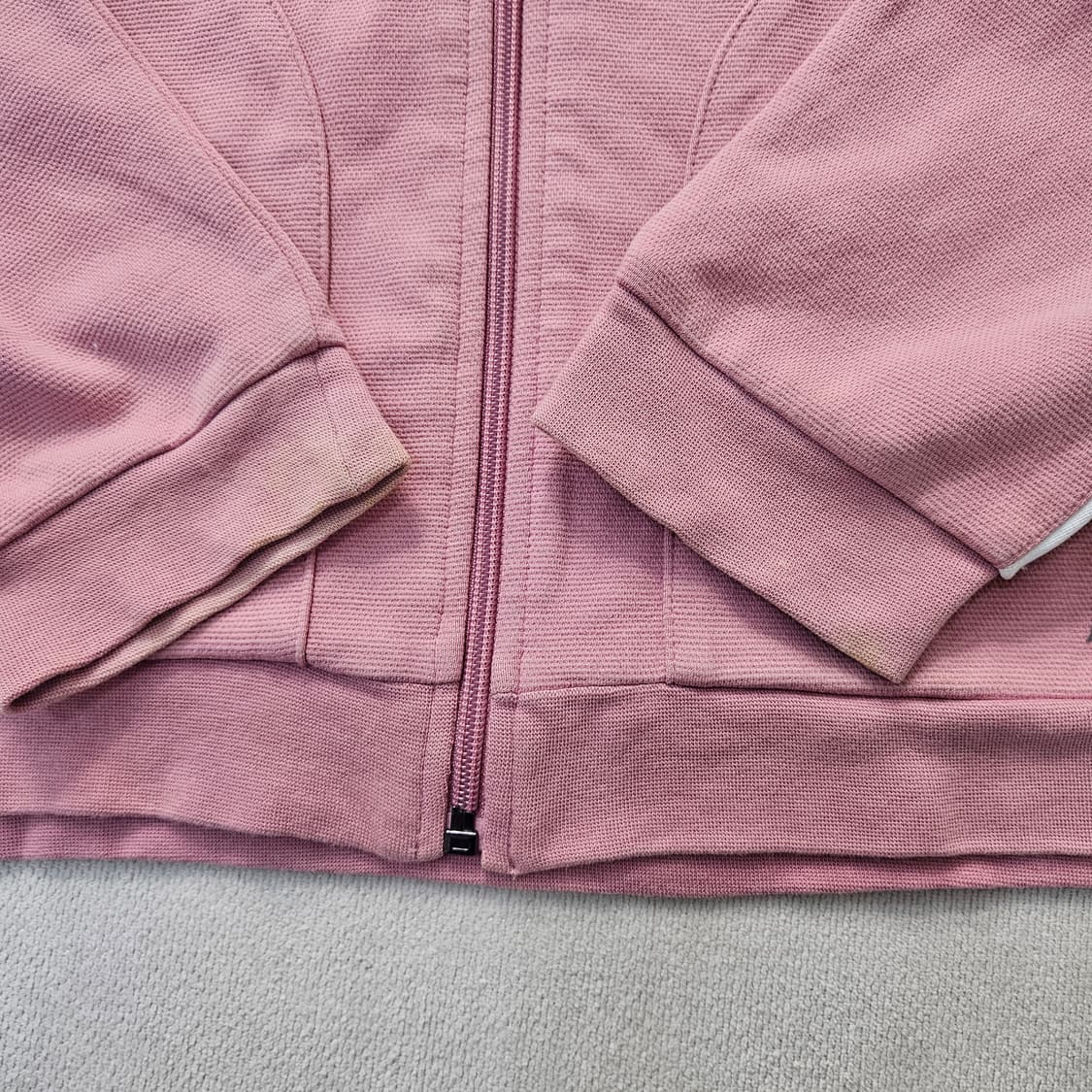 90 낫소 여성 루즈핏 하이넥 집업 0402Y 상품이미지5