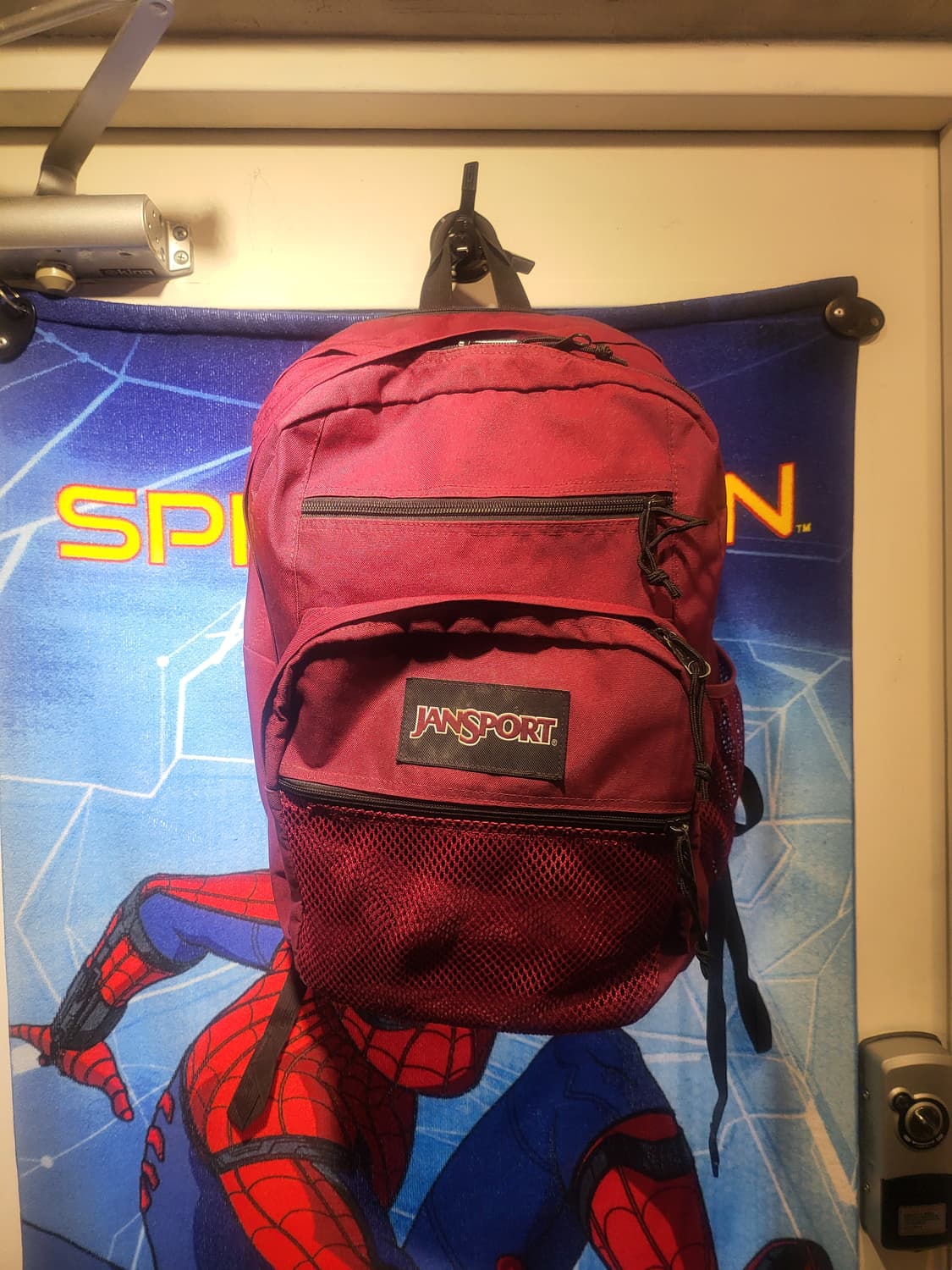 잔스포츠 버건디 백팩 가방 상품이미지1