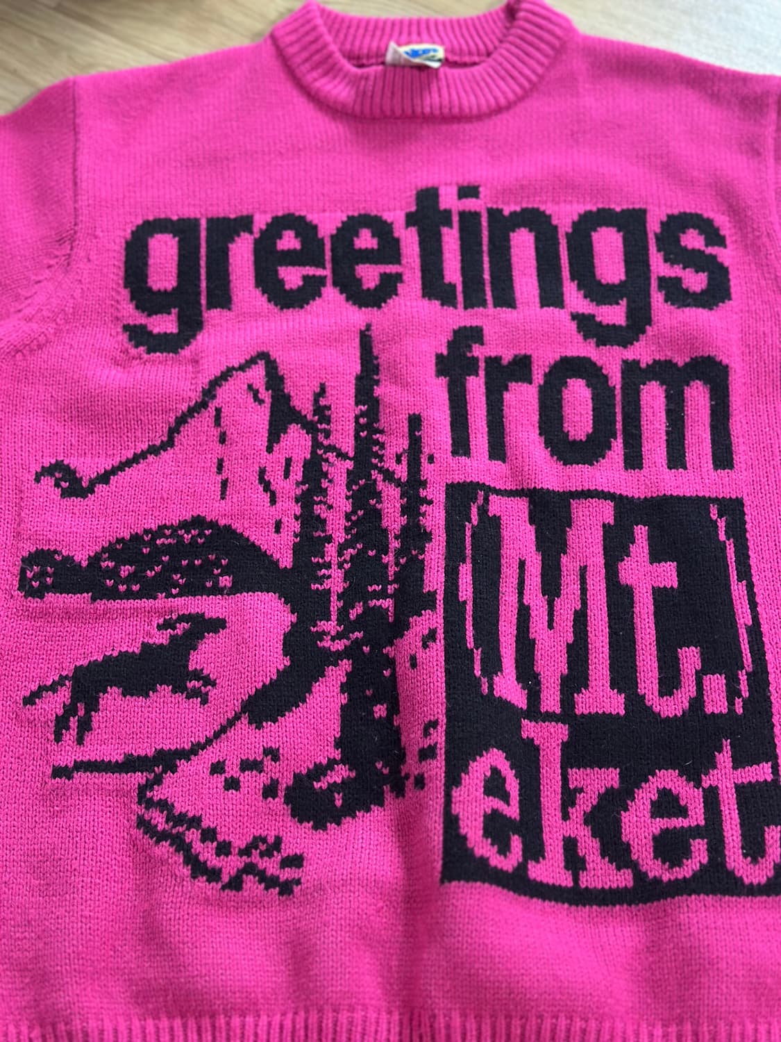 테켓 니트 상품이미지3