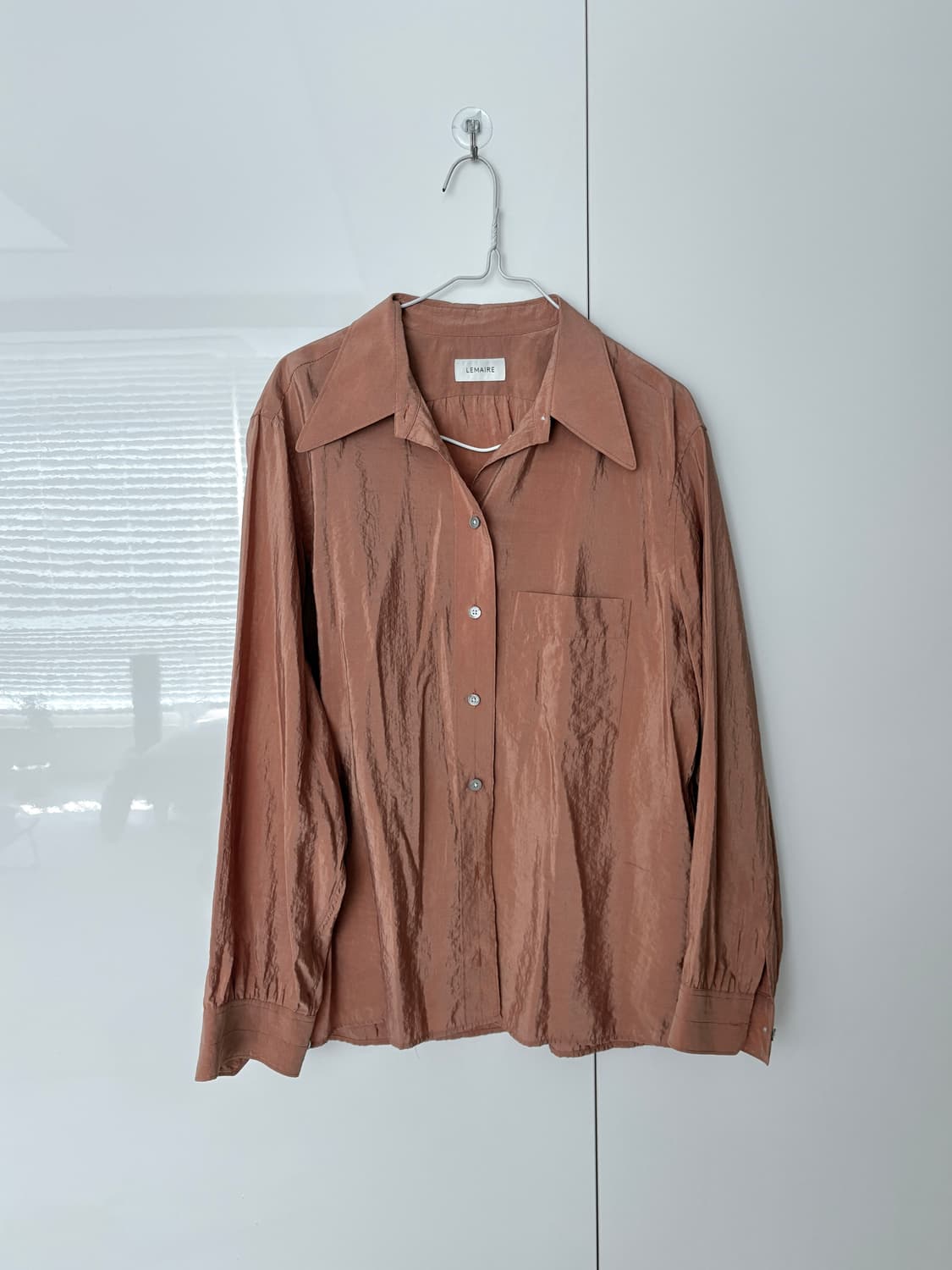 lemaire 르메르 드라이실크 셔츠 (36) 상품이미지2