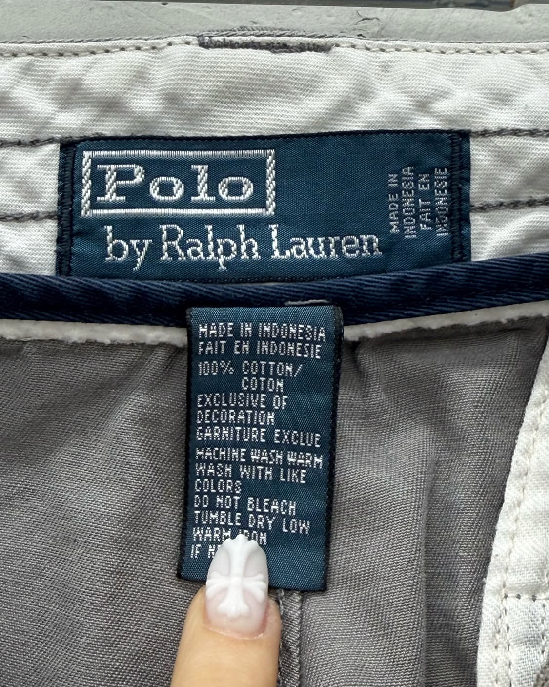 폴로 랄프로렌 00s 카고 포켓 버뮤다 팬츠 상품이미지6