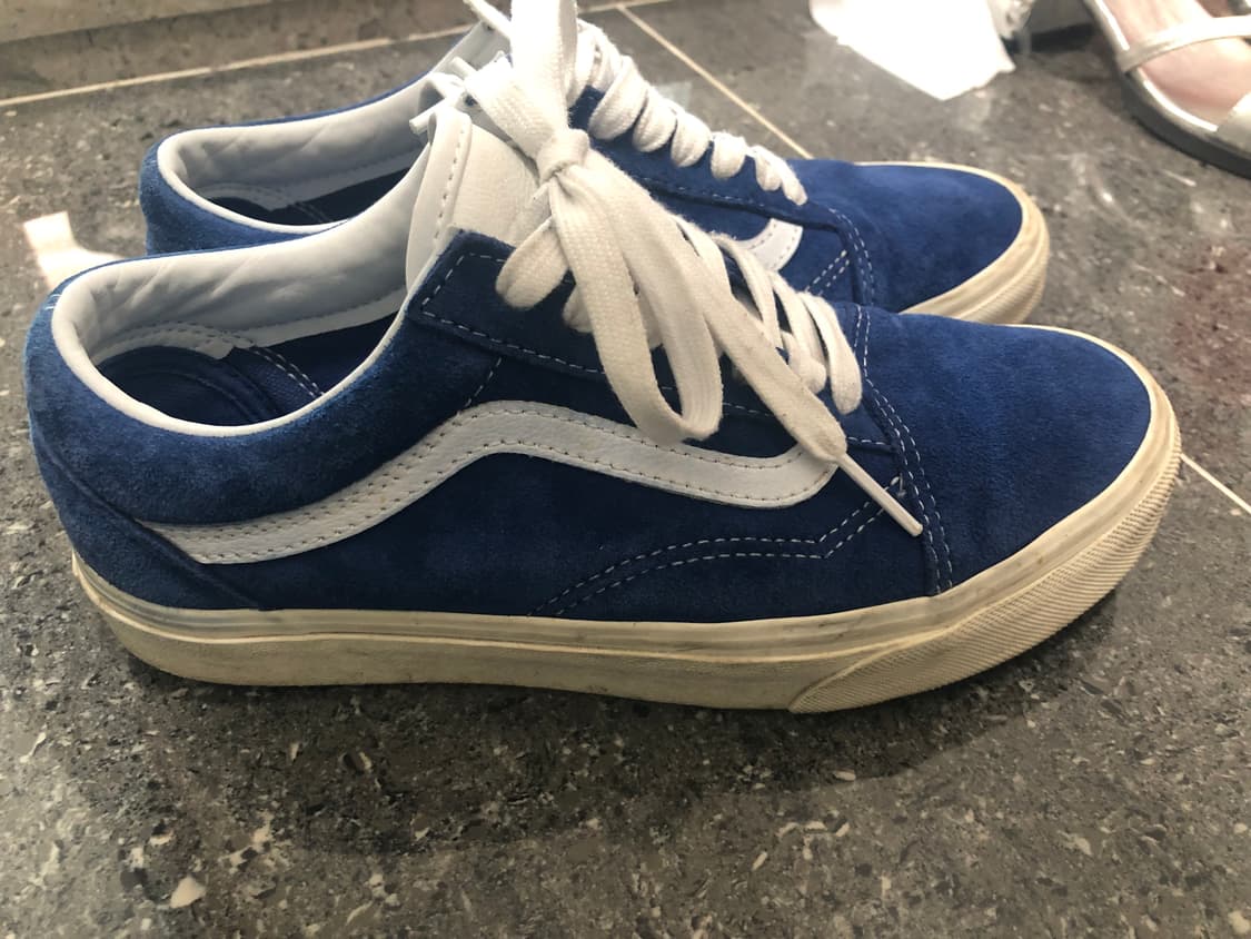 반스 올드스쿨 스웨이드 블루  상품이미지2