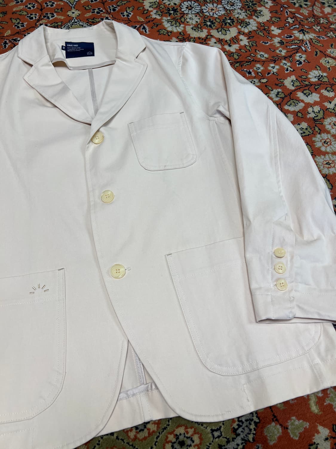 [2] Havehad 해브헤드 베이지 시티 워커 클럽 자켓 상품이미지4