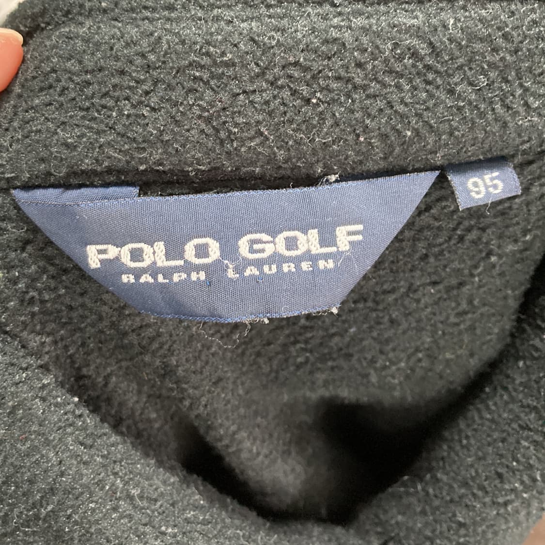 폴로랄프로렌 골프 남성플리스카라자켓 M 상품이미지4