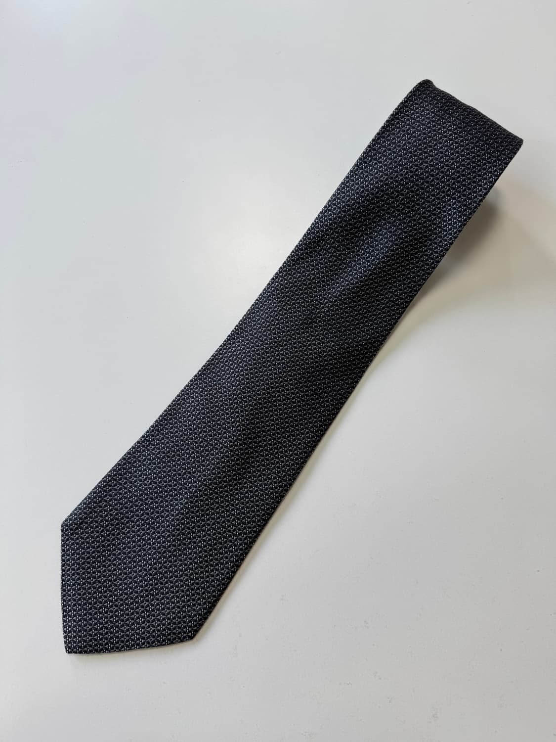 빈티지 실크 넥타이 9.7cm 상품이미지1