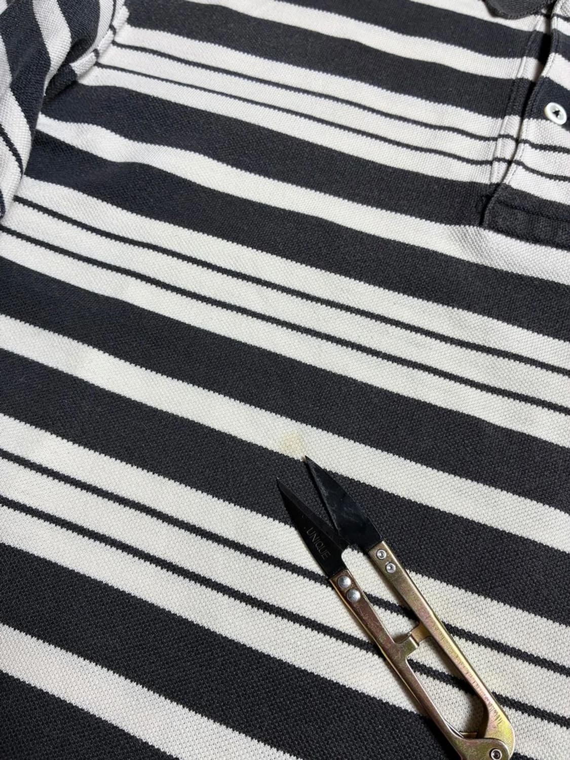 폴로 랄프로렌 00‘s 스트라이프 포니 자수 반팔 카라 티셔츠 R1361 상품이미지4