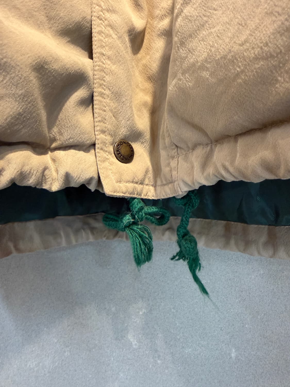 80s 몽클레어 아식스 다운 패딩 XL 상품이미지6