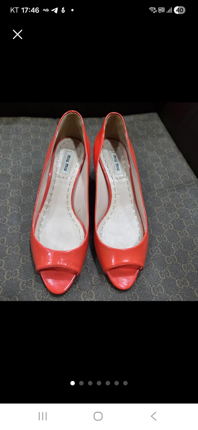 미우미우 크리스탈 오픈토 상품이미지1