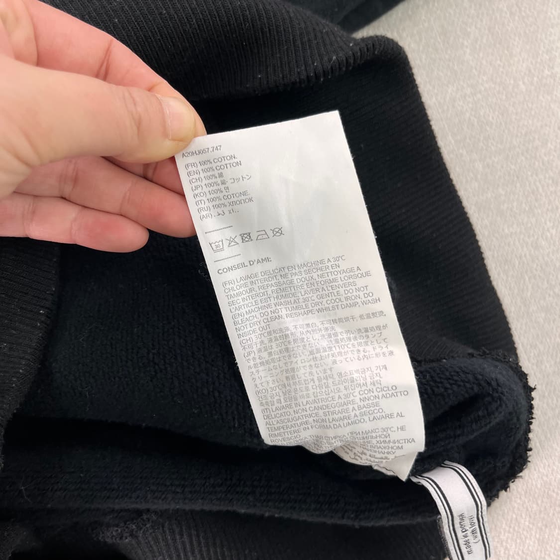 100 아미 하트로고 후드티 상품이미지7