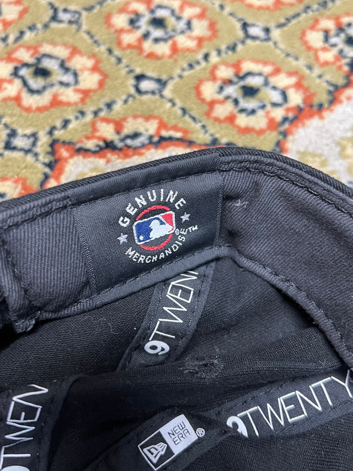 [OS] 뉴에라 9TWENTY 뉴욕 양키스 볼캡 블랙 상품이미지5