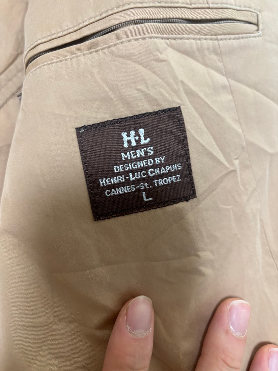 일본판 HL 면 블레이저 사이즈 105 상품이미지4