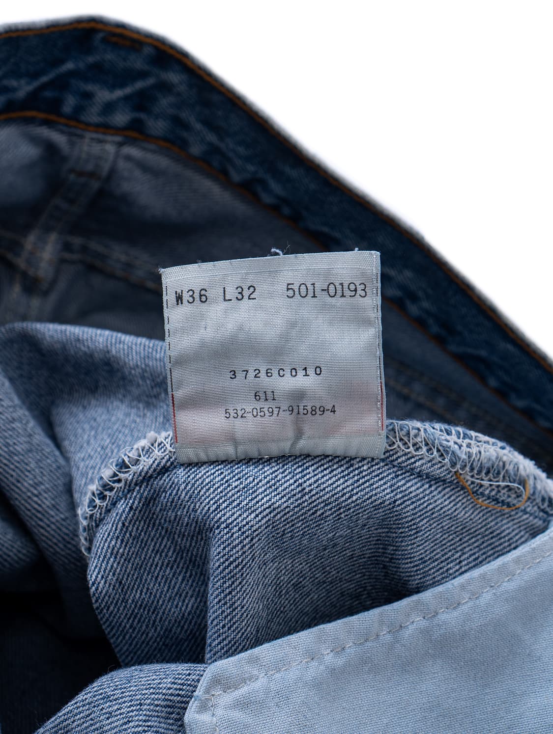 90s Levi's 501 Washed Denim Pants 상품이미지6