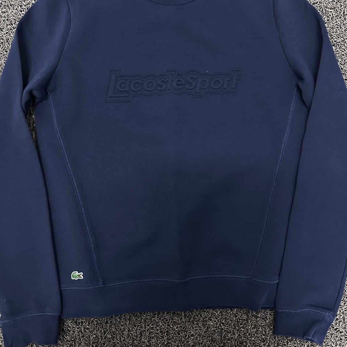 라코스테 스포츠 여성 맨투맨 네이비 100사이즈 상품이미지3
