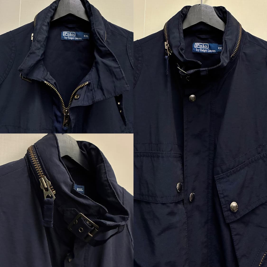 (XXL)00s 폴로랄프로렌 나일론 벨티드 유틸리티 사파리자켓 상품이미지4