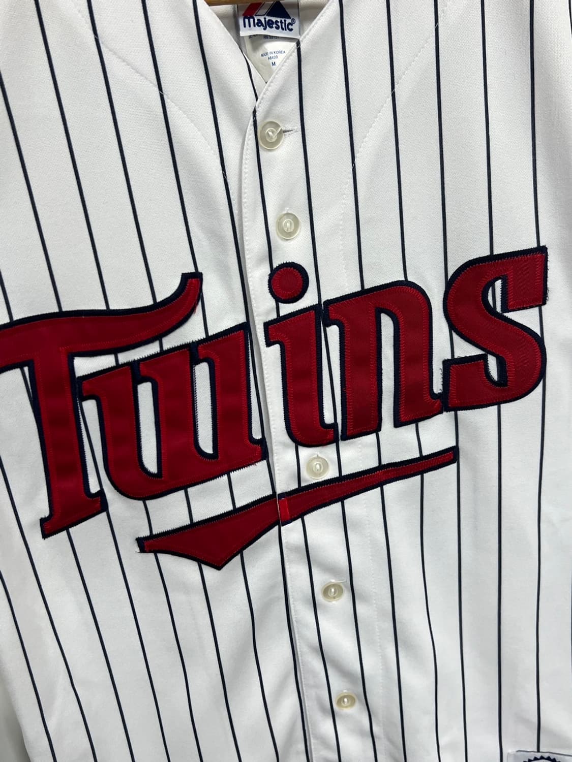 마제스틱 트윈스 야구 유니폼 반팔 저지 상품이미지5