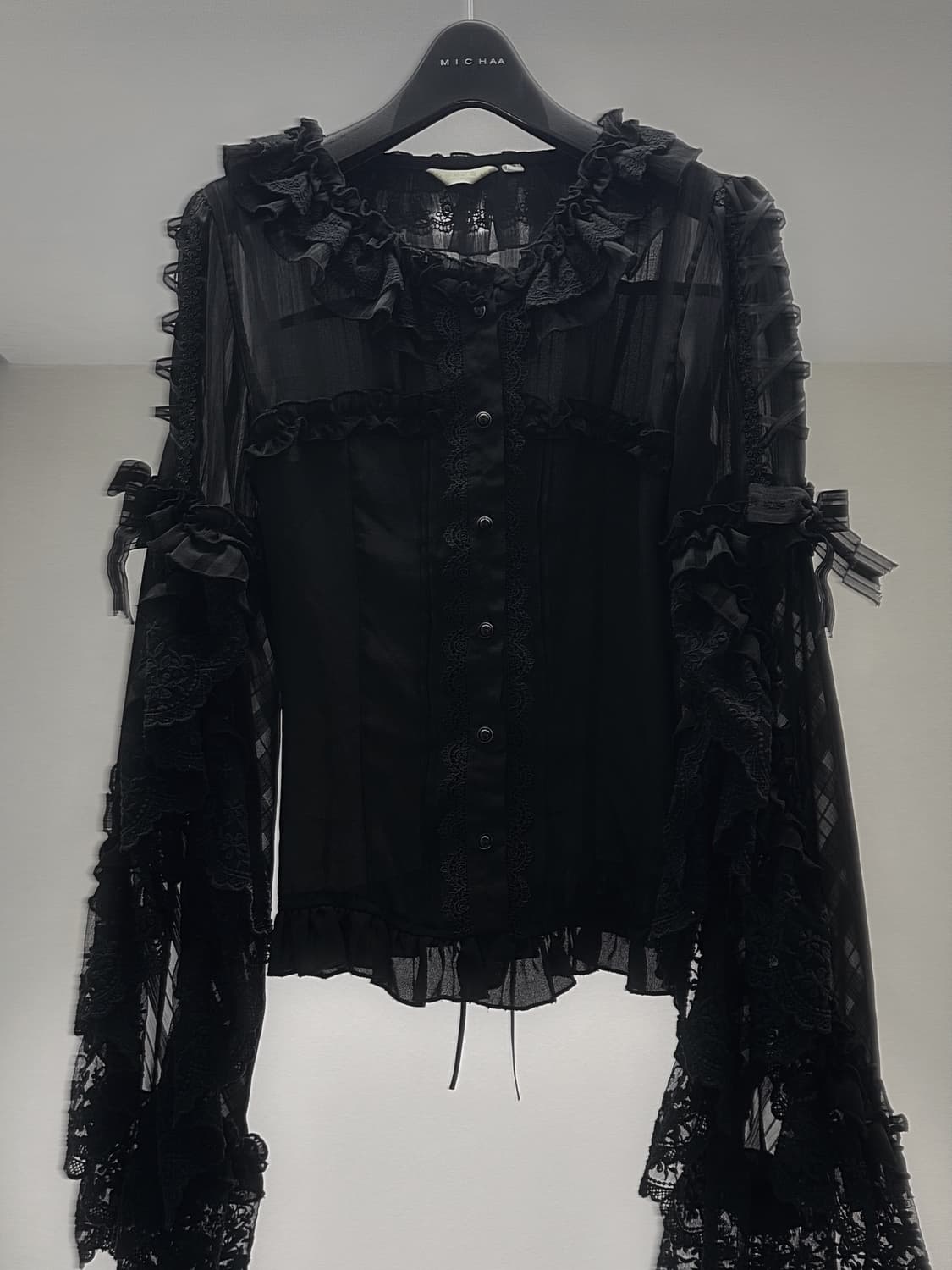 ♱ vintage goss lolita blouse 상품이미지1