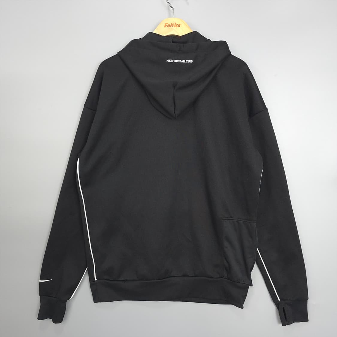 남성용 나이키 NIKE F.C. 드라이핏 로고 후드티 블랙 M 상품이미지4