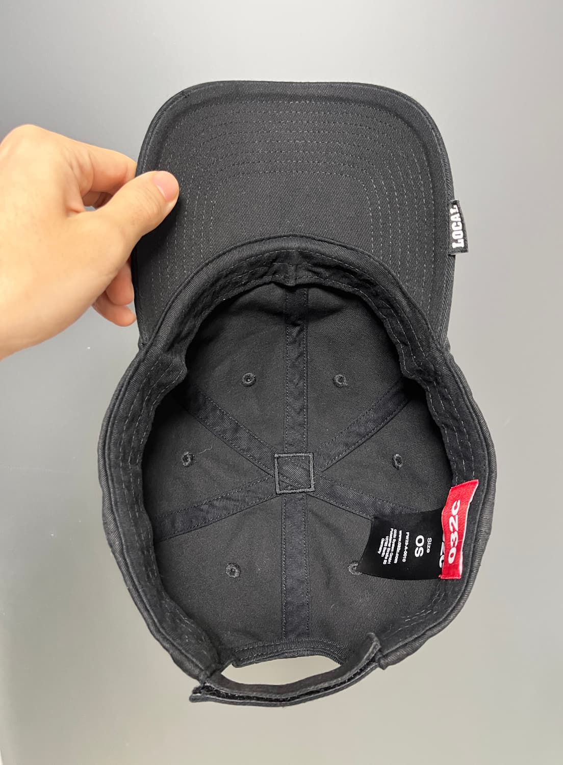 032c 핸드페인팅 볼캡 모자 판매. 상품이미지6