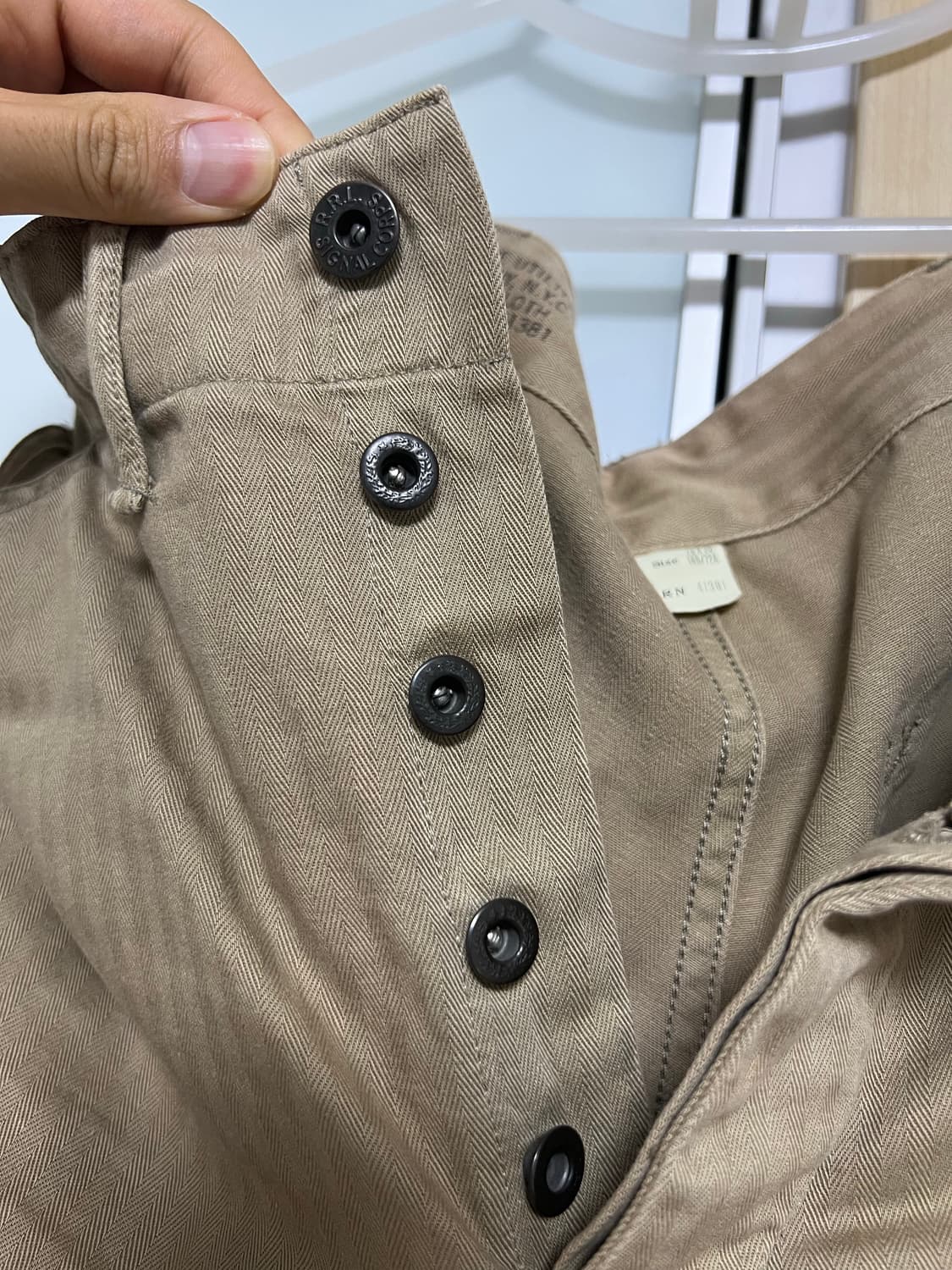 RRL 더블알엘 패치워크 리페어 헤링본 팬츠 상품이미지6