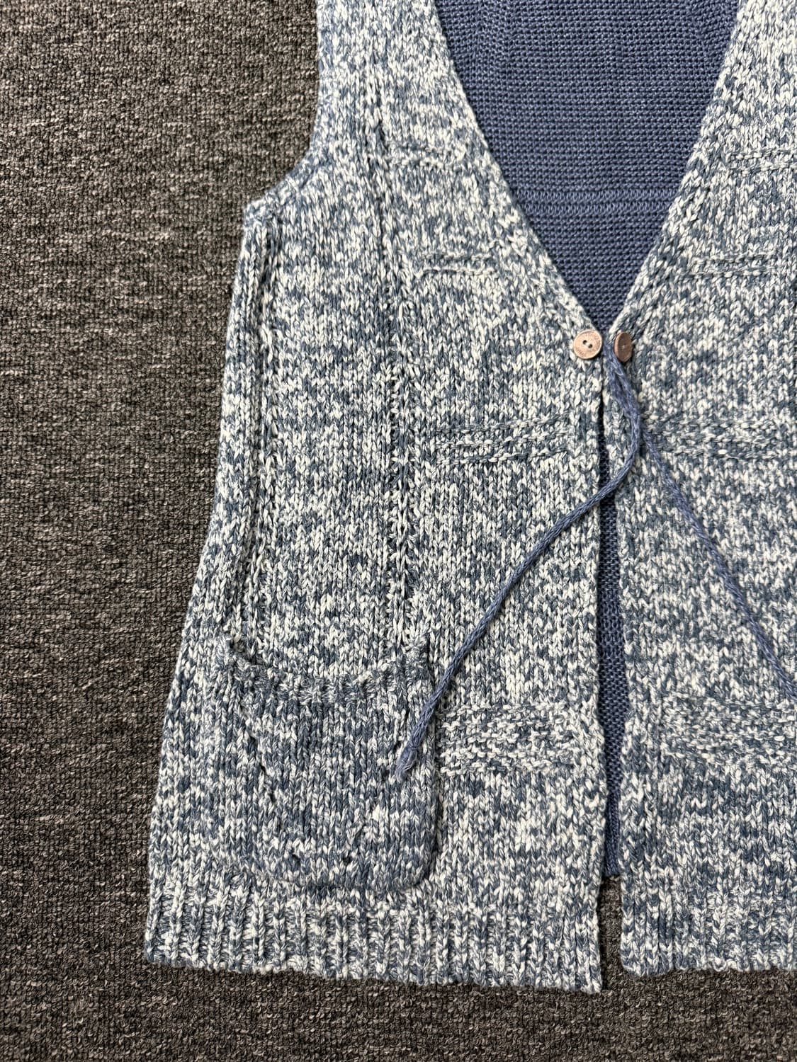 THURSDAY ISLAND 써스데이아일랜드 니트 베스트 상품이미지2