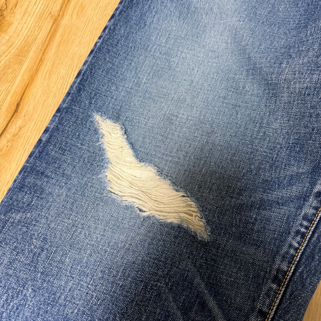 오베르쥬 AUBERGE Alterna Crushed Denim 42 상품이미지4