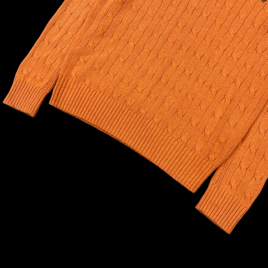 폴로랄프로렌 빈티지 꽈배기 브이넥 니트 상품이미지4