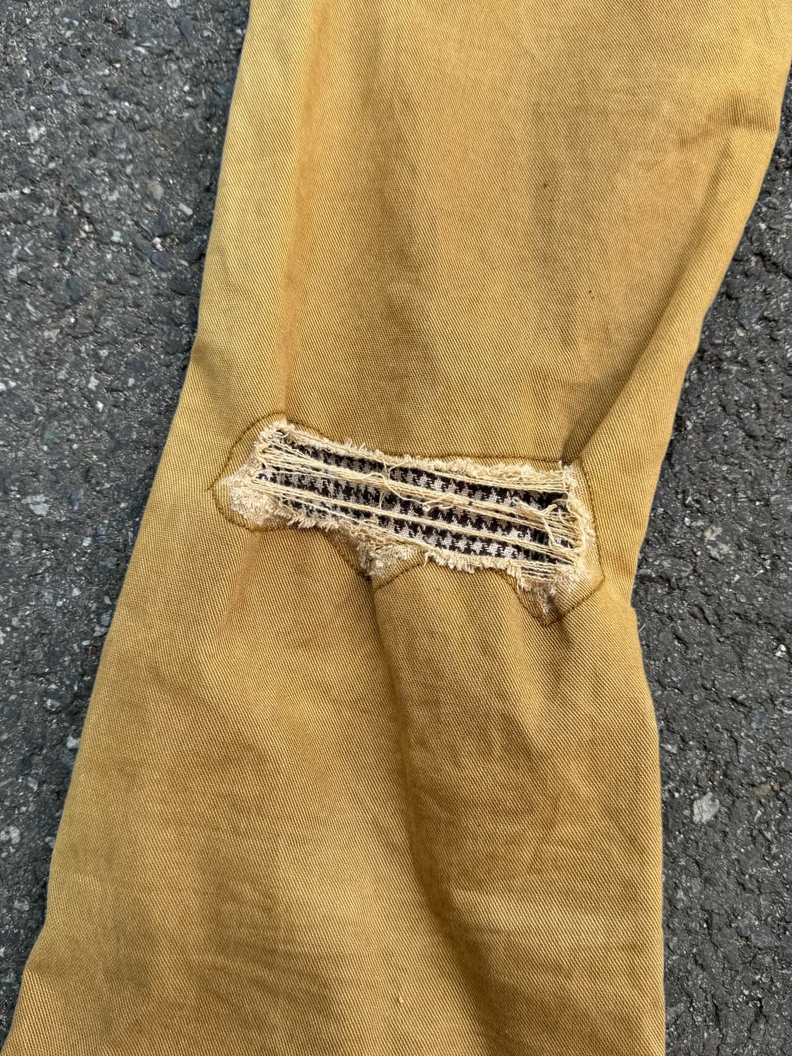 Fatback 카멜 데미지 카고팬츠  상품이미지8