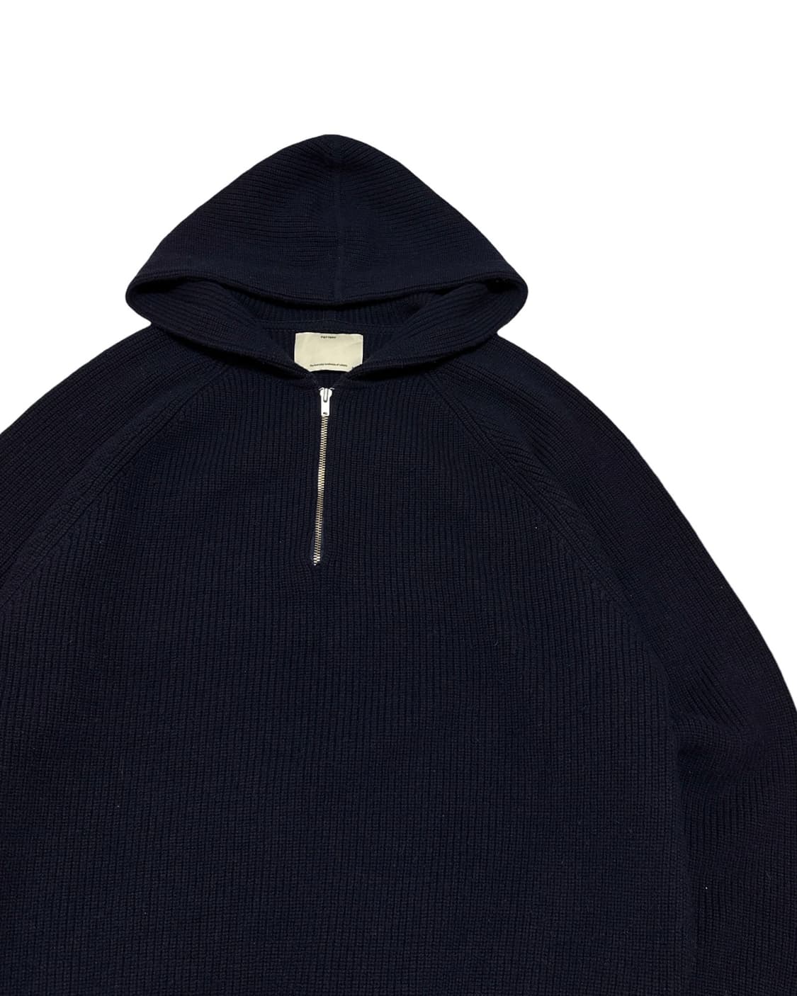 포터리 네이비 니트 후드 2사이즈 상품이미지2