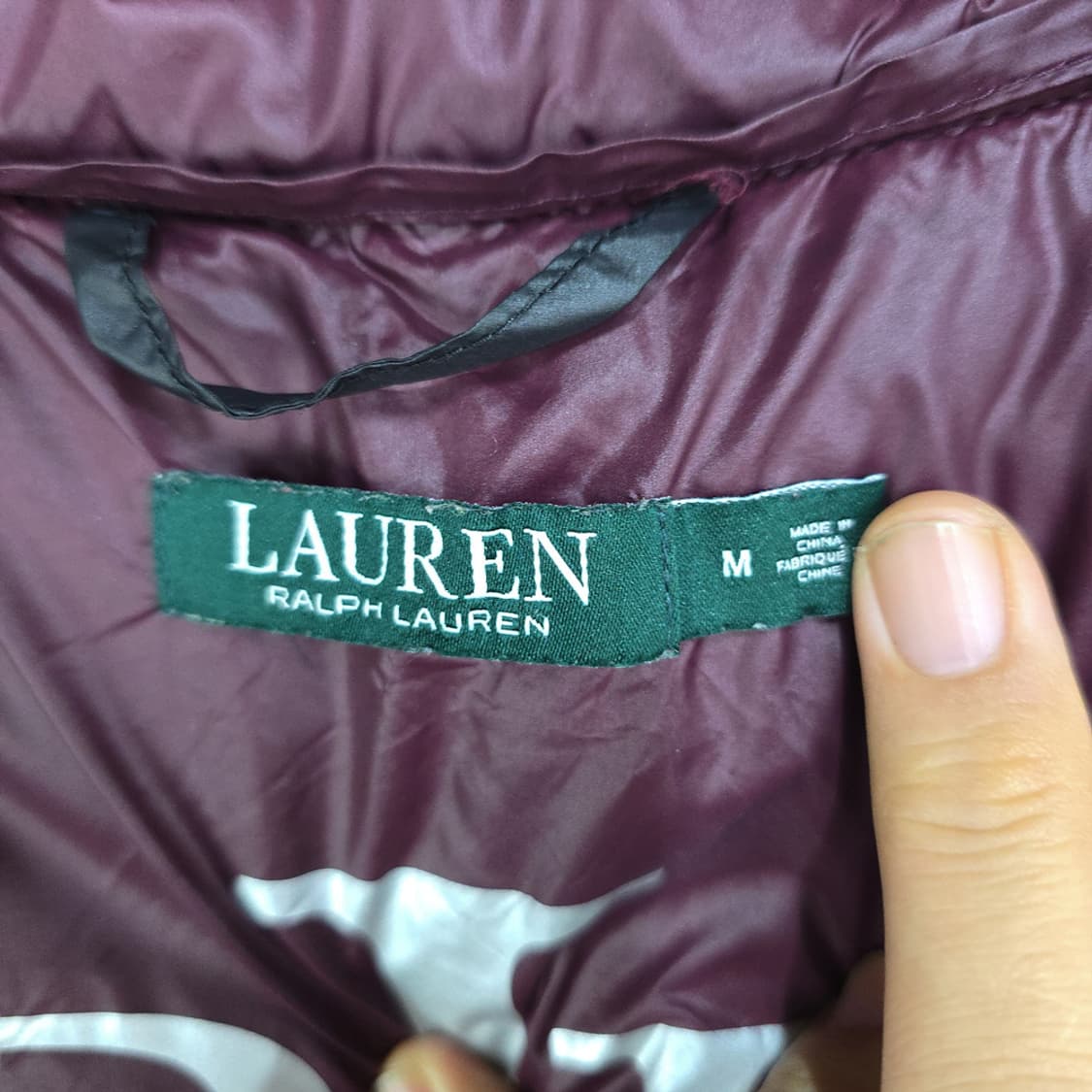 로렌랄프로렌(Lauren Ralph Lauren) 경량 다운 패딩 M 상품이미지7