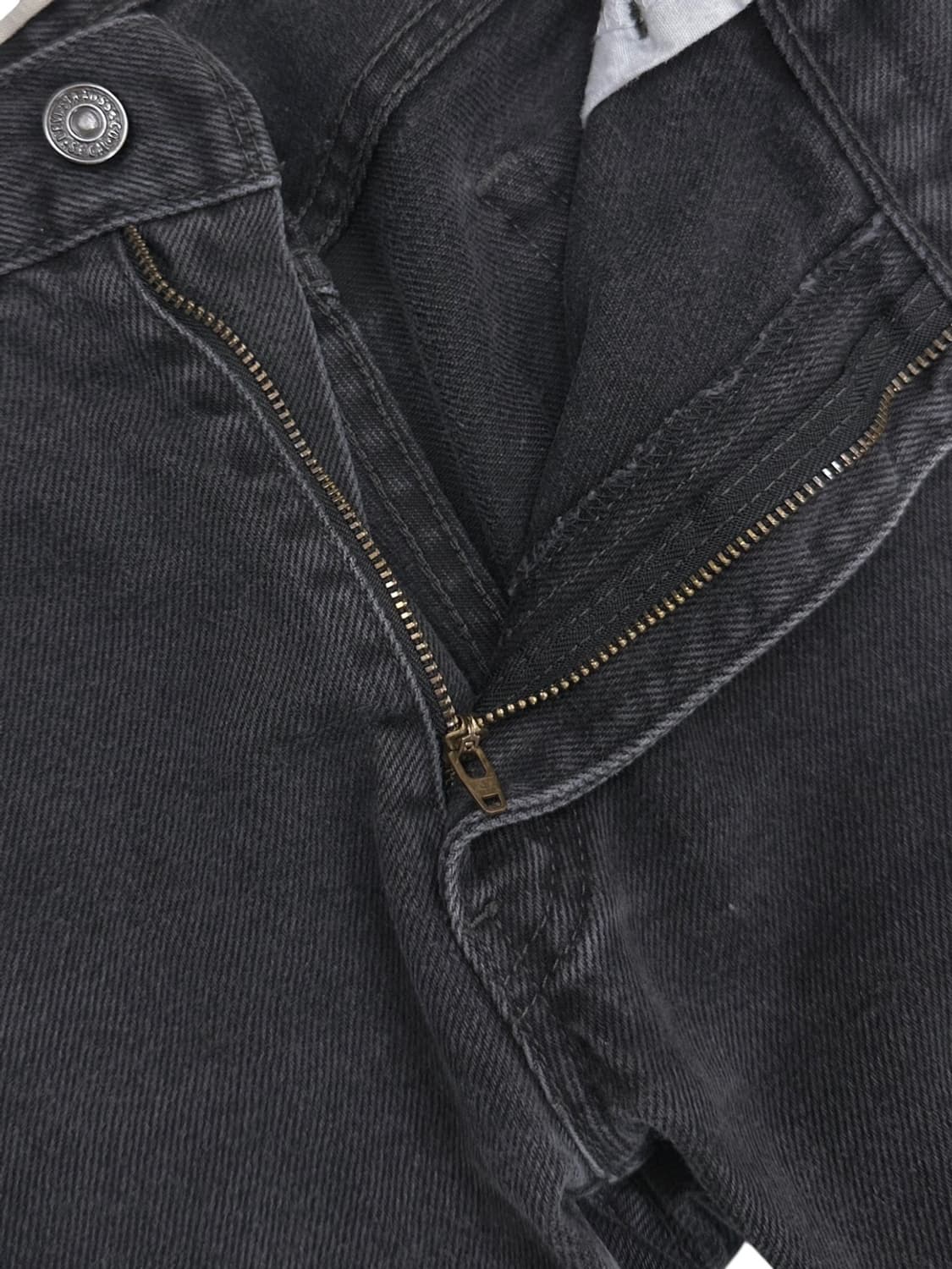 00s 리바이스 505 흑청 데님 (35) 상품이미지4