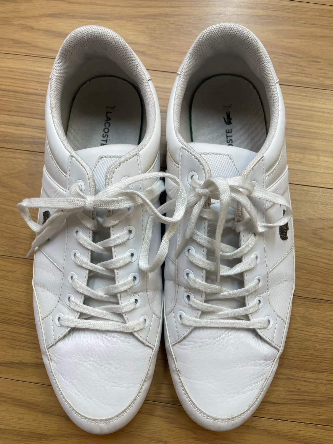 라코스테 흰색 스니커즈270mm 상품이미지1