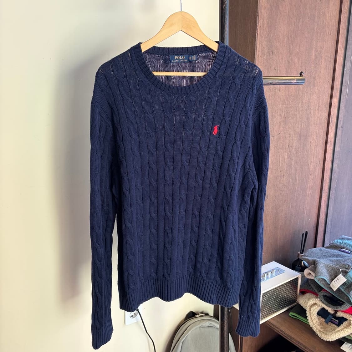 15209 - 폴로 랄프로렌 네이비 케이블 니트 상품이미지2