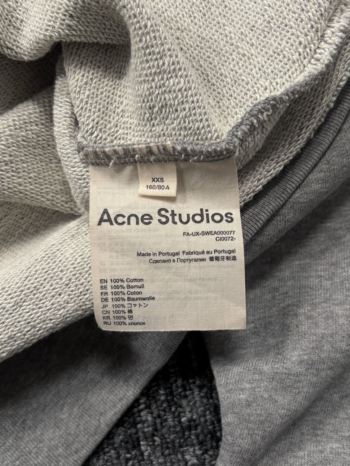 아크네스튜디오 페이스 크루넥 스웻셔츠 상품이미지7