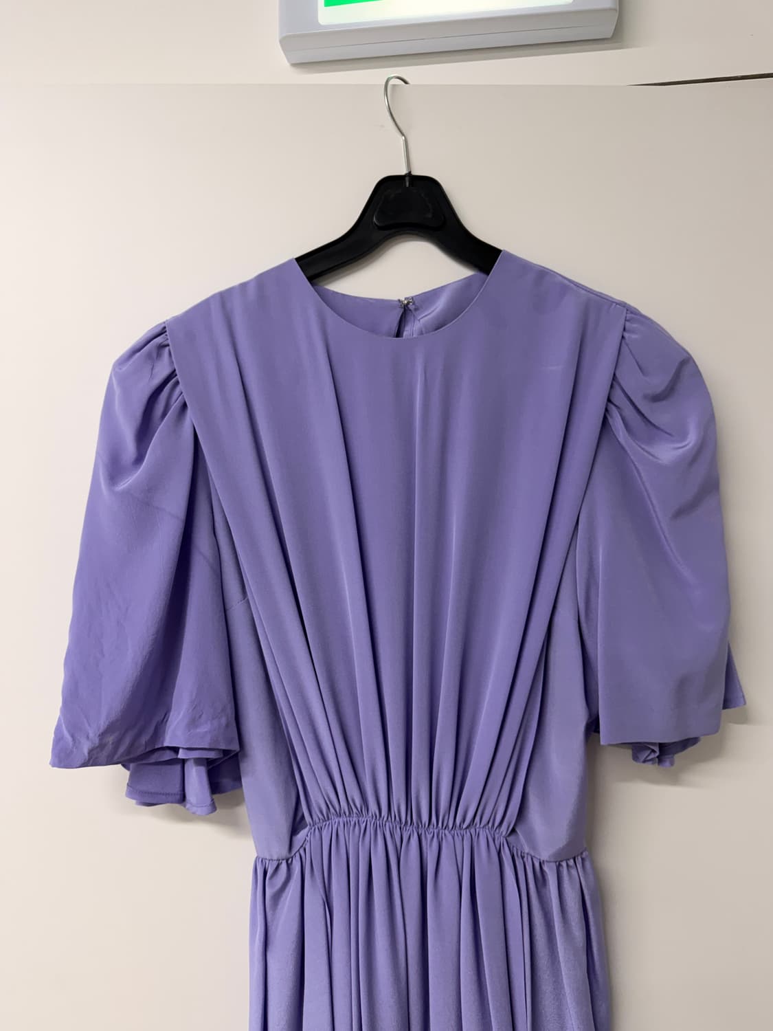 푸시버튼 셔링 롱 원피스 XS (새상품) 상품이미지2