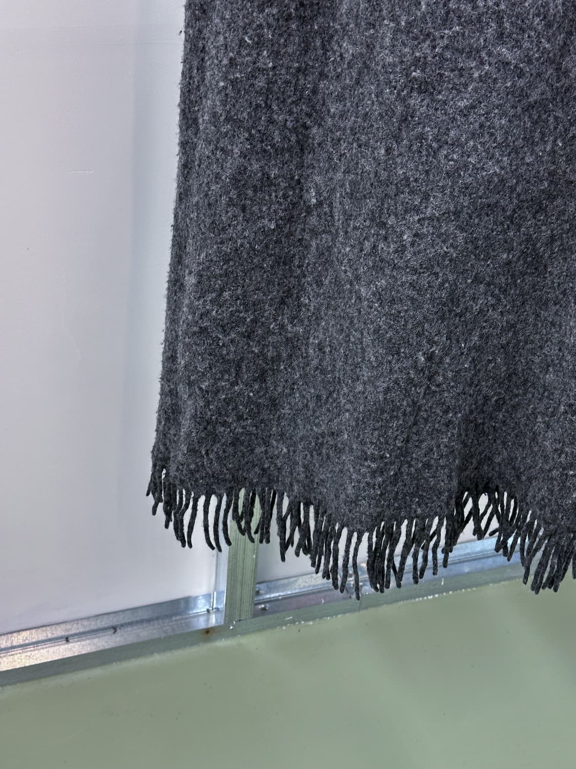 gray tassle bucle long skirt 상품이미지6