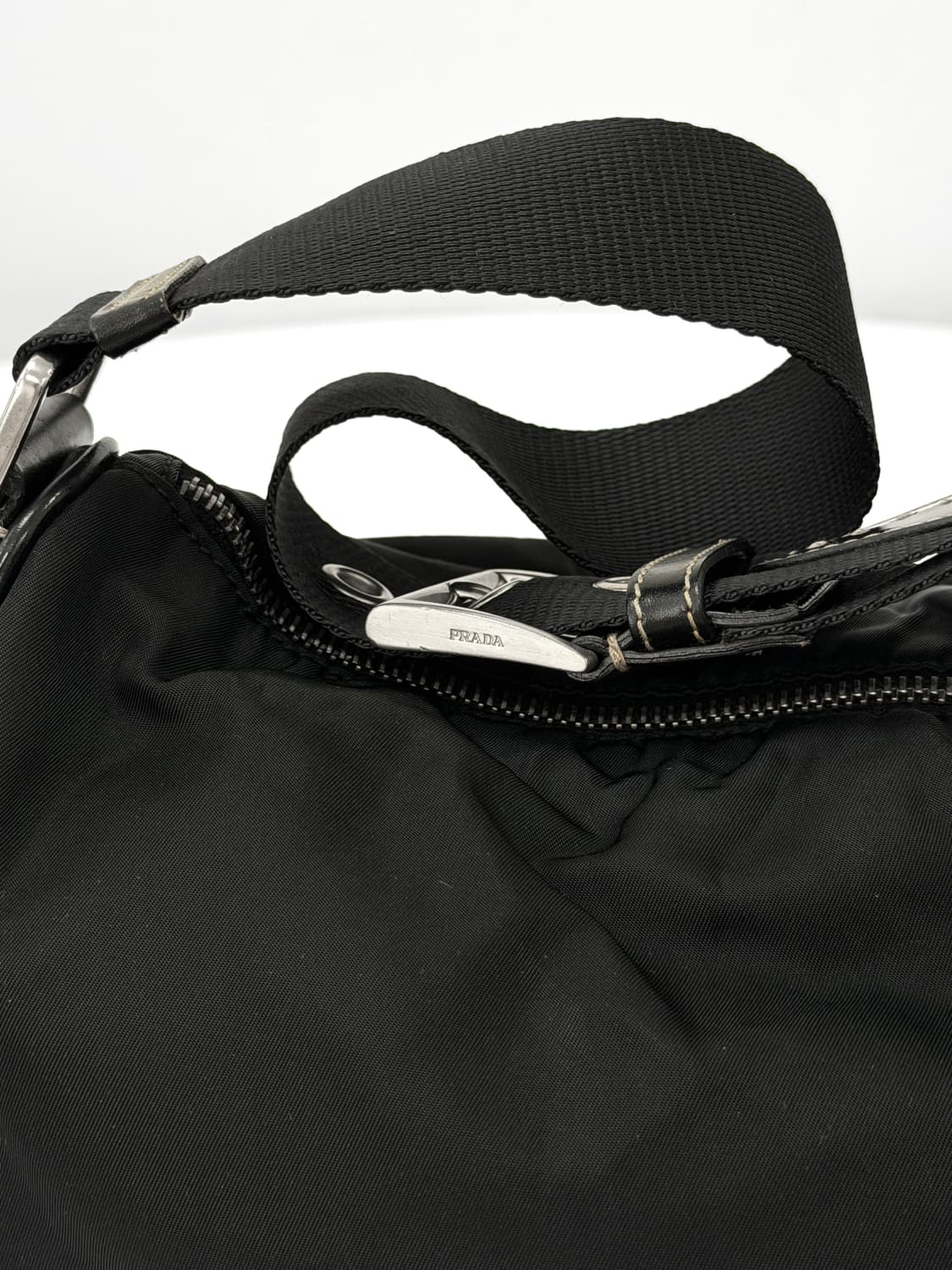 프라다 테수토 나일론 투 포켓 숄더백 상품이미지7
