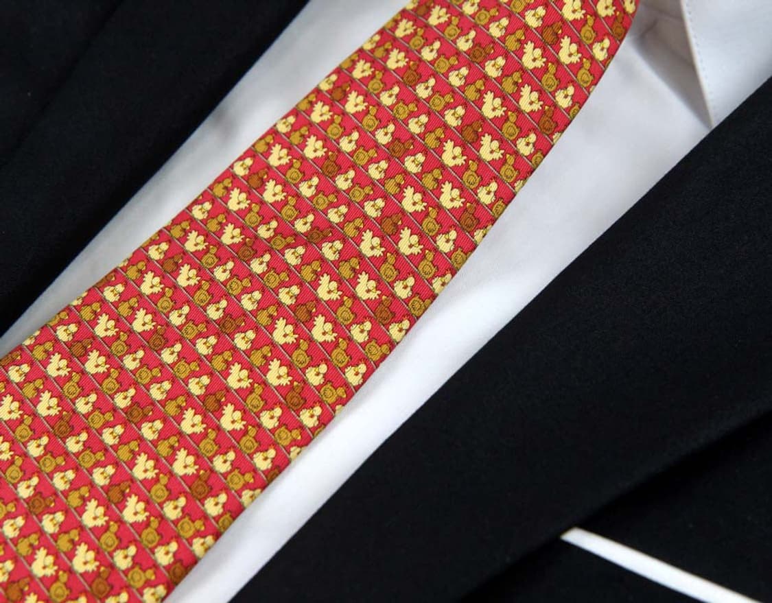 페라가모 9.3cm A등급 명품넥타이 상품이미지5