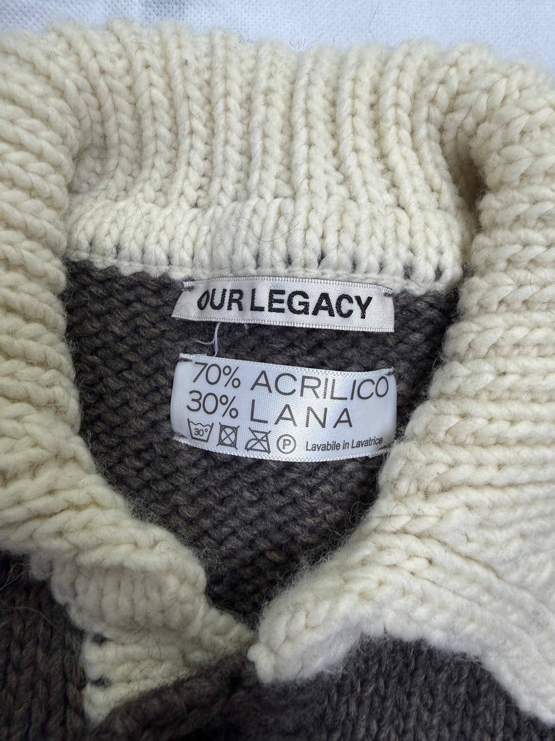 아워레가시 빅피케 니트 50 사이즈 상품이미지3